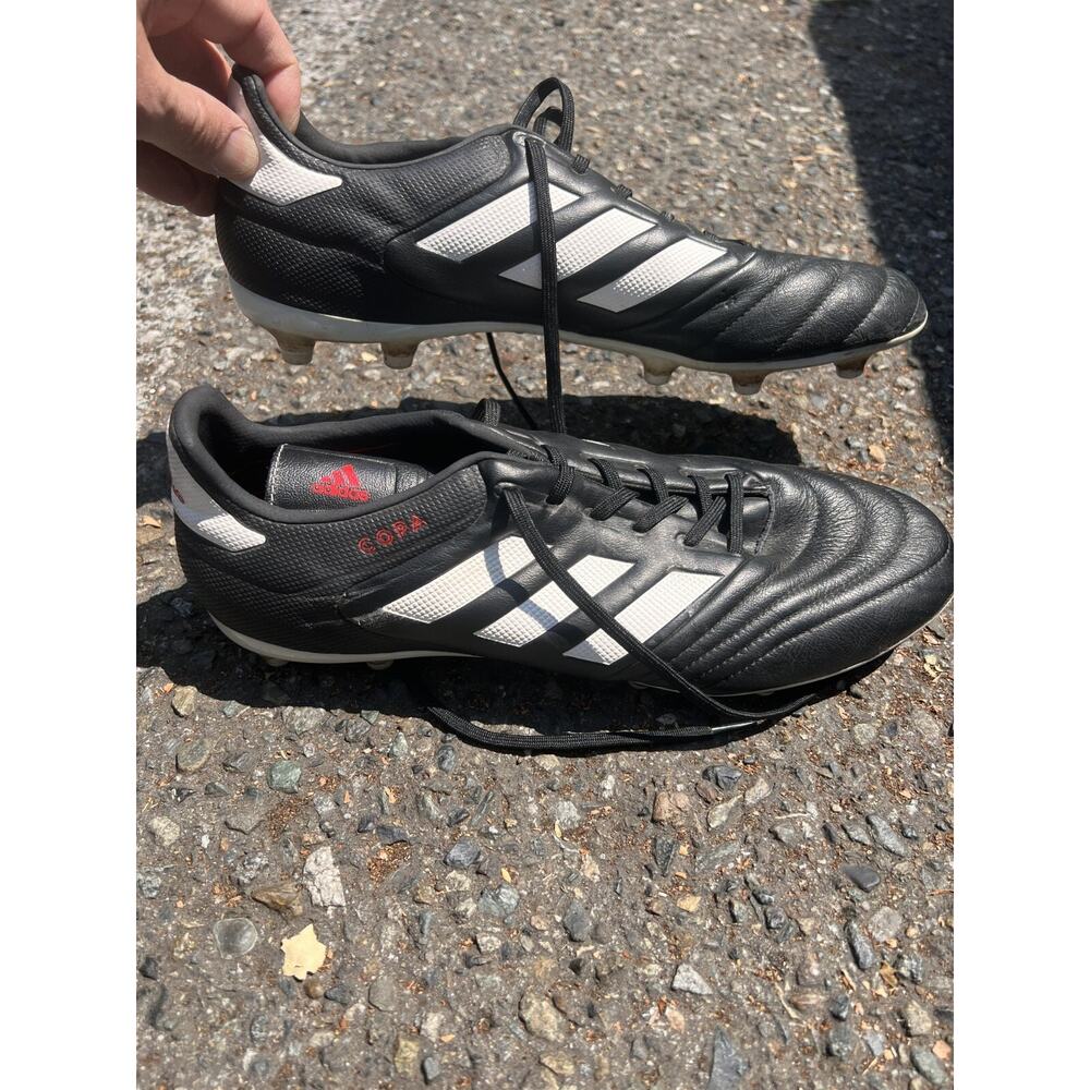 adidas Black & White Soccer Cleats